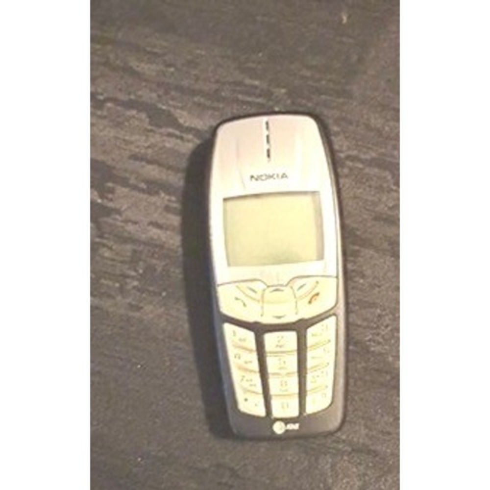 Vintage Nokia 3560 AT&T Cell Phone Gray Silver TDMA Retro Y2K Untested